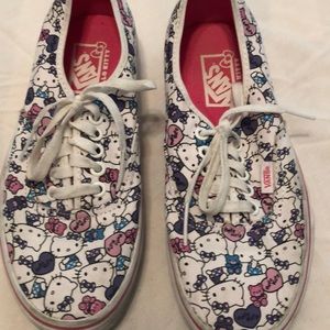 Hello Kitty canvas tennis shoes